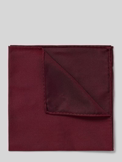 Blick Einstecktuch aus reiner Seide Bordeaux 1