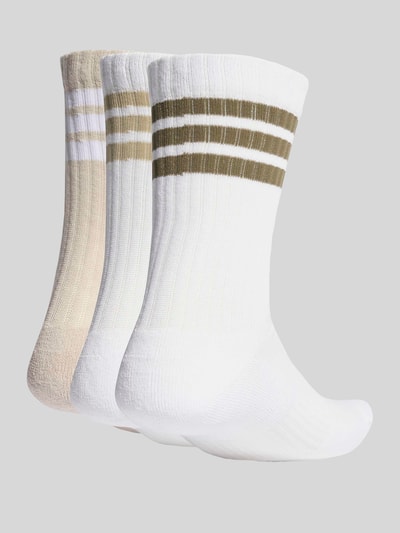 adidas Sportswear Socken aus Baumwoll-Mix im 3er-Pack Weiss 3