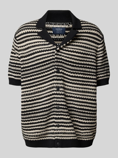 MCNEAL Gebreid overhemd met knoopsluiting Zwart - 2