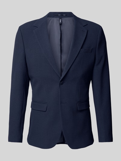 SELECTED HOMME Slim Fit Sakko mit Reverskragen Modell 'JOSE' Dunkelblau 2