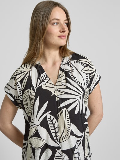 s.Oliver RED LABEL Relaxed Fit Blusenshirt aus Viskose-Mix Black 3