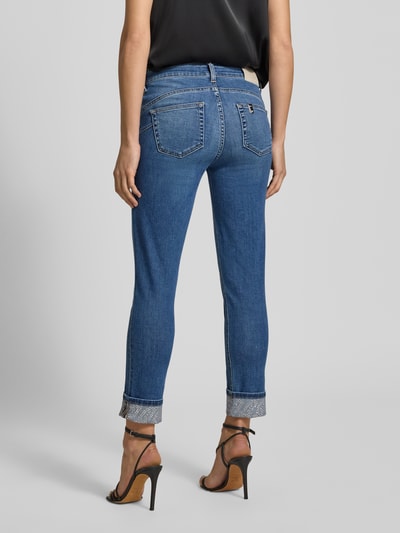 Liu Jo White Jeans mit Eingrifftaschen Modell 'MONROE' Jeansblau 5