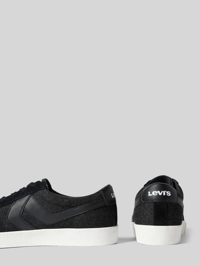 Levi’s® Acc. Sneakers met labeldetail, model 'SNEAK' Zwart - 2