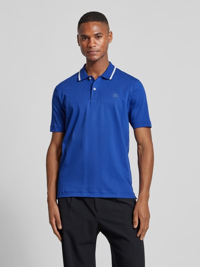 Marc O'Polo Regular Fit Poloshirt aus reiner Baumwolle Royal 4