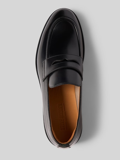 Steve Madden Loafer aus Rindsnappa mit Gummisohle Black 3