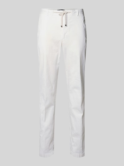 JOOP! COLLECTION Jeansy w kroju slim fit ze sznurkiem Model „Sake” Złamany biały 2