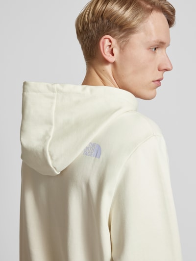 The North Face Hoodie mit Label-Print Offwhite 3