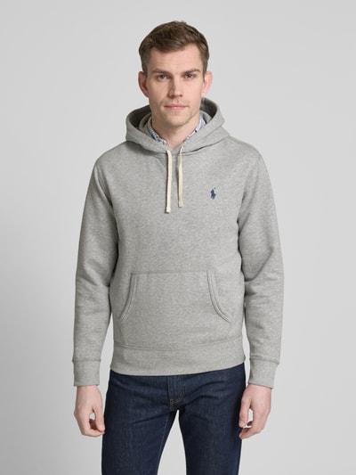 Polo Ralph Lauren Hoodie met logostitching Lichtgrijs - 4