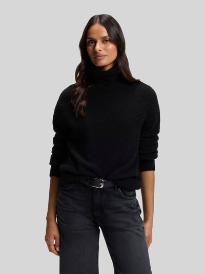 BOSS Regular Fit Turtleneck aus Wolle Kaschmir mit Rollkragen Black 4