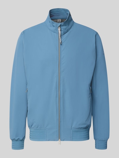 Produktfoto, Blouson mit Zweiwege-Reißverschluss Modell 'SCRIP' von CINQUE aus Baumwoll-Mix mit Stretch-Anteil in Hellblau, Regular-Fit