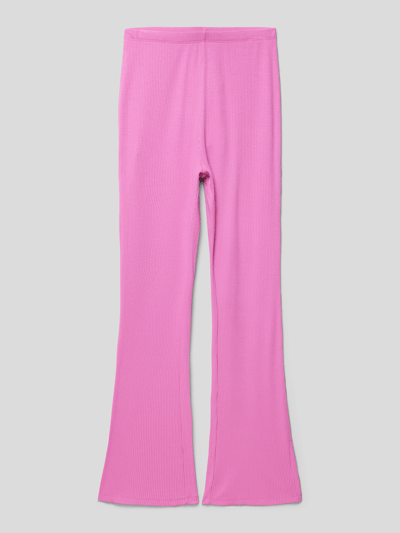 s.Oliver RED LABEL Leggings in Ripp-Optik Pink 1