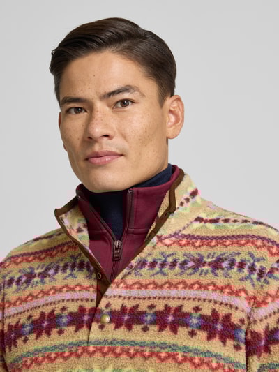 Polo Ralph Lauren Sweatshirt met opstaande kraag Camel - 3