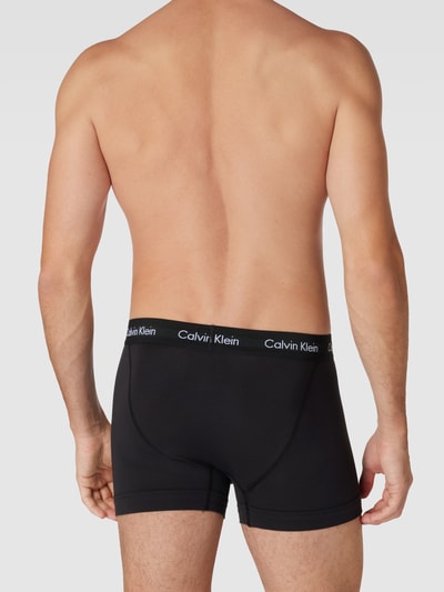 Calvin Klein Underwear Trunks mit Logo-Bund im 3er-Pack Black 4