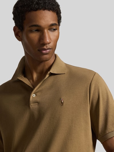 Polo Ralph Lauren Koszulka polo z czystej bawełny o kroju regular fit Średniobrązowy 3