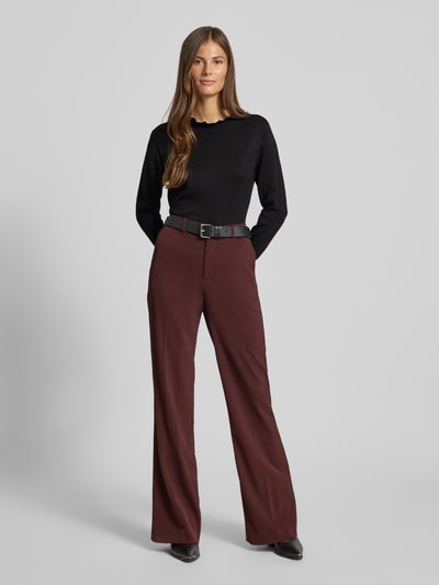 FREE/QUENT Regular Fit Longsleeve aus Viskose-Mix Modell 'Katie' Black 1