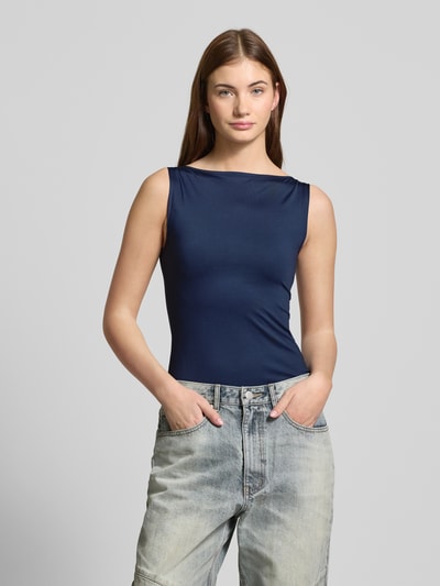 WEEKDAY Tanktop mit Raffungen Modell 'Annie' Blau 4