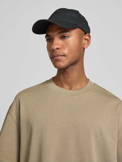 Les Deux t-shirt z okrągłym dekoltem model 'Carl' Błotnisty 3