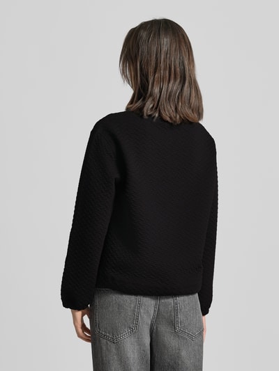 More & More Sweatshirt mit Stehkragen Black 5