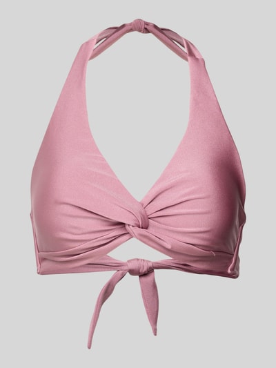 Barts Bikini-Oberteil mit Knotendetail Modell 'Isla' Mauve 1
