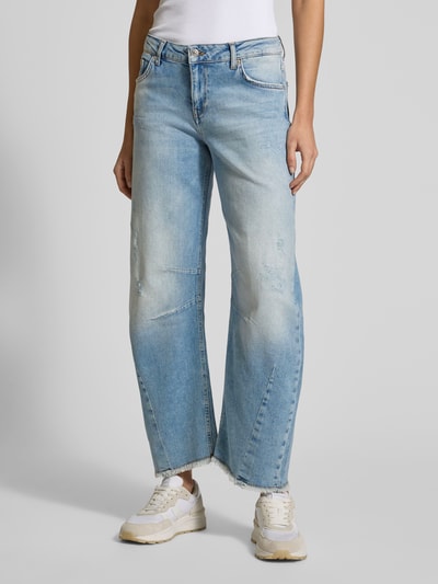 ETIQUETT ESSENTIALS Smarty Wide Leg Fit Jeans im Destroyed-Look Modell 'Smarty' Jeansblau 4