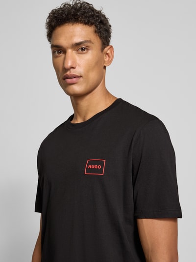 HUGO Regular Fit T-Shirt im 2er-Pack Modell 'DUGOPAK' Black 3