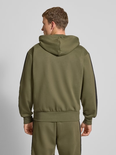 adidas Sportswear Bluza rozpinana z zamkiem błyskawicznym i kieszenią kangurką Oliwkowy 5