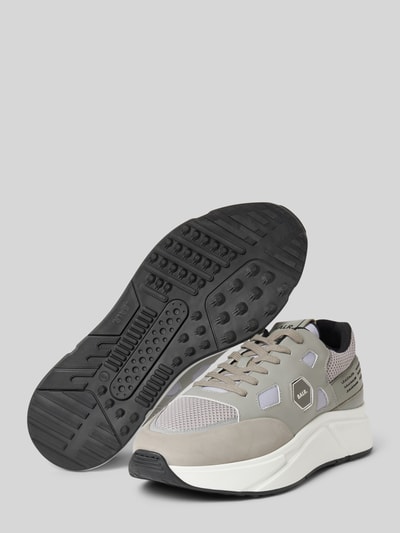 Balr. Sneakers met labelapplicatie, model 'Hexline' Lichtgrijs - 4