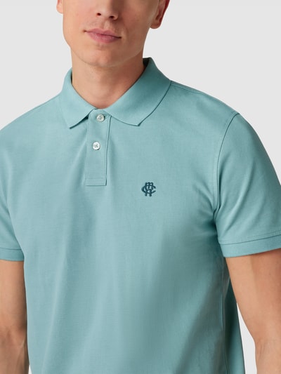 MCNEAL Poloshirt mit Logo-Stitching Helltürkis 3