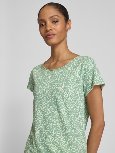 Tom Tailor T-shirt o kroju regular fit z czystej bawełny Miętowy 3