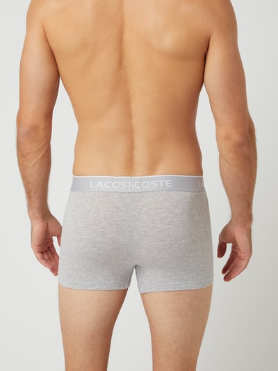 Lacoste Boxershort met labeldetails in een set van 3 stuks Lichtgrijs - 4