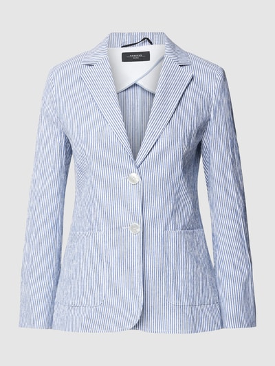 Weekend Max Mara Blazer mit aufgesetzten Taschen Modell 'ALETTA' Hellblau 2