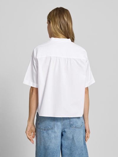 Marc O'Polo Denim Relaxed Fit Hemdbluse aus reiner Baumwolle Weiss 5