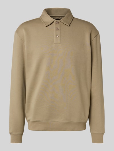 MCNEAL Poloshirt met ribboorden Roodbruin - 2