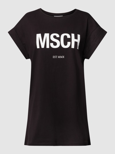 MSCH Copenhagen Oversized T-shirt van biologisch katoen, model 'MSCHAlva' Zwart - 2