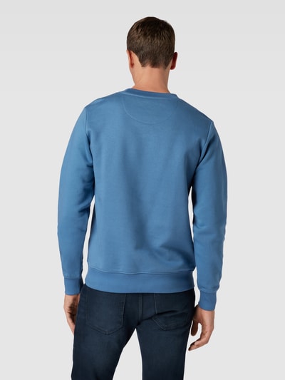 MCNEAL Sweatshirt met ribboorden Rookblauw - 5