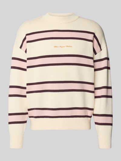 BLKVIS Strickpullover mit gerippten Abschlüssen Offwhite 2