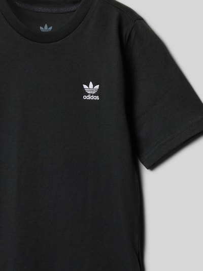 adidas Originals T-Shirt mit Label-Stitching Black 2