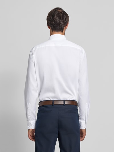 Tommy Hilfiger Regular fit zakelijk overhemd van katoenmix Wit - 5