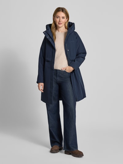 Mazine Jas met capuchon Marineblauw - 1