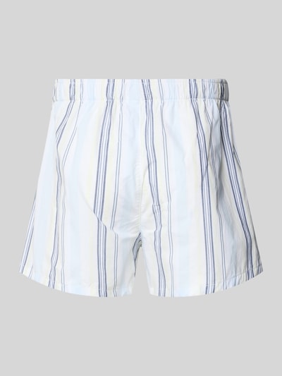 Produktfoto, Regular Fit Boxershorts aus reiner Baumwolle im 3er-Pack von Tommy Hilfiger, Optik: Mehrfarbig, Logo-Detail, Bundabschluss: Elastisch
