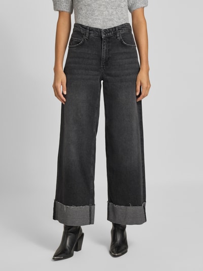 MAC Wide Fit Jeans mit fixierten Beinabschlüssen Modell 'Nevada' Mittelgrau 4