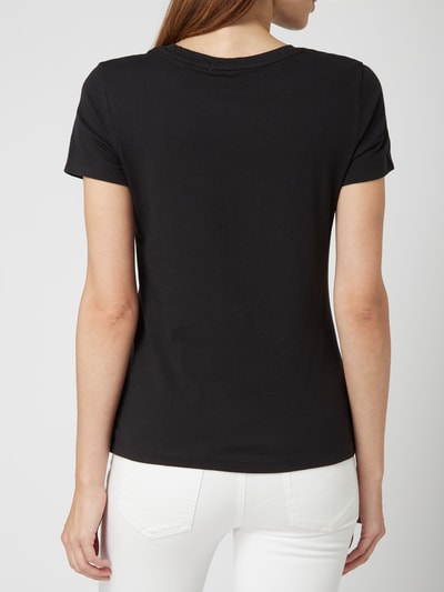 Calvin Klein Jeans T-shirt met logoprint Zwart - 5