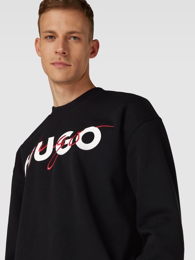 Hugo boss dicago sweatshirt on sale black