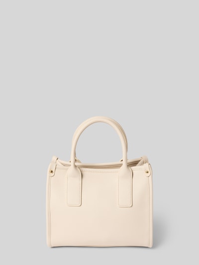 VALENTINO BAGS Torba na długim pasku z wyhaftowanym logo model ‘Foxy’ Écru 3