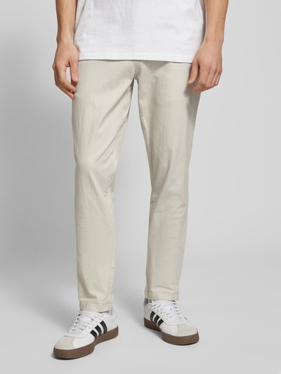 Jack & Jones Slim fit chino met steekzakken, model 'MARCO' Lichtgrijs - 4