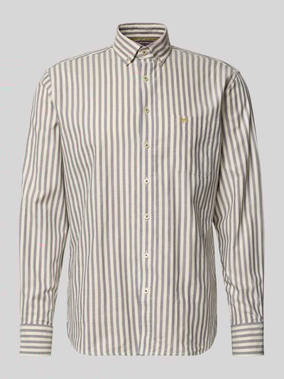 Fynch-Hatton Regular fit vrijetijdsoverhemd met button-downkraag Geel - 2