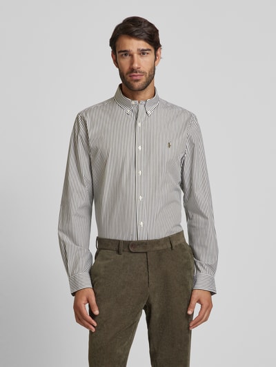 Polo Ralph Lauren Slim fit vrijetijdsoverhemd met button-downkraag Olijfgroen - 4