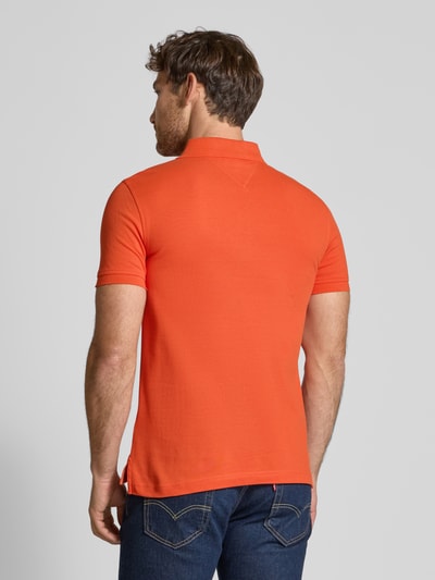 Tommy Hilfiger Slim Fit Poloshirt aus Baumwoll-Elasthan-Mix Orange 5