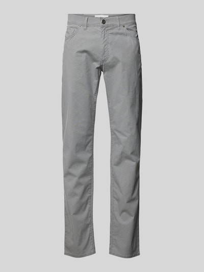 Brax Spodnie o kroju regular fit z 5 kieszeniami model ‘CADIZ’ Srebrny 1