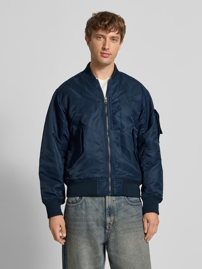G-Star Raw Bomberjacke mit Reißverschluss Dunkelblau 4
